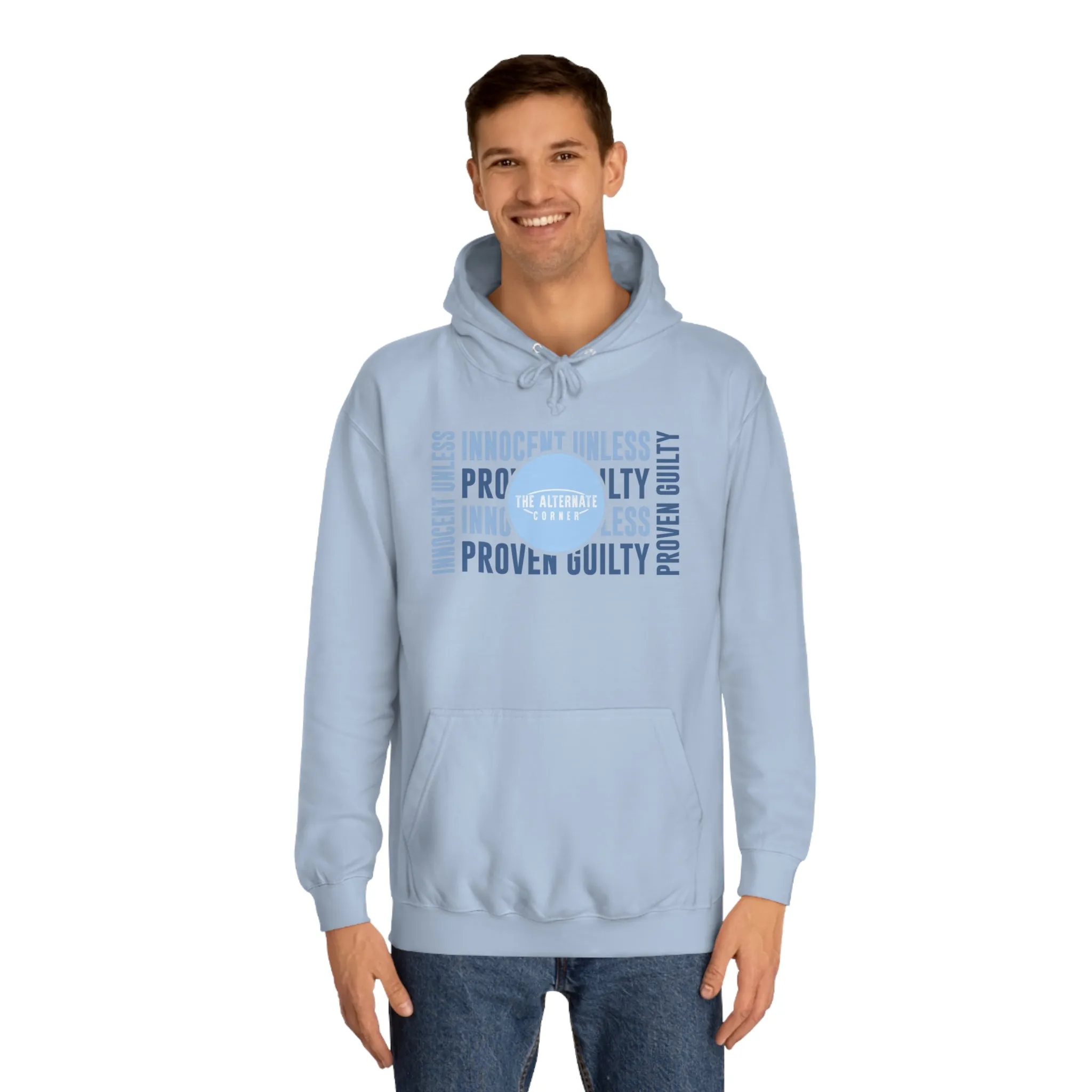 United Kingdom, Ireland and Europe customers Only - Delivery included in Price - Unisex College Hoodie