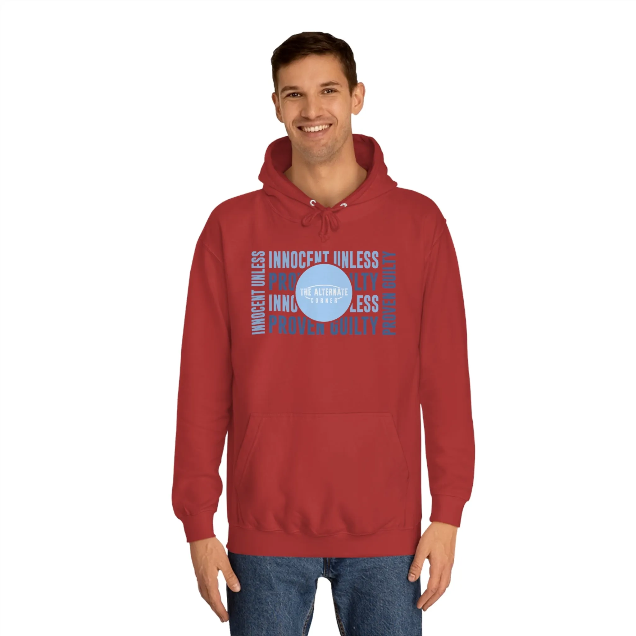 United Kingdom, Ireland and Europe customers Only - Delivery included in Price - Unisex College Hoodie