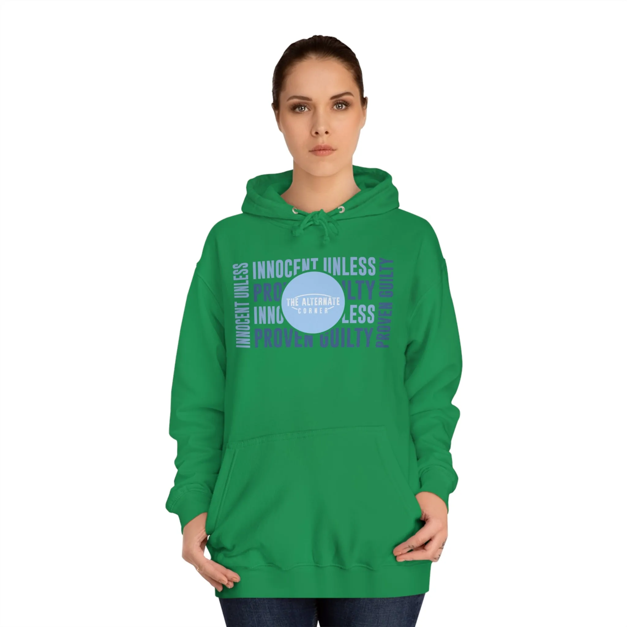 United Kingdom, Ireland and Europe customers Only - Delivery included in Price - Unisex College Hoodie