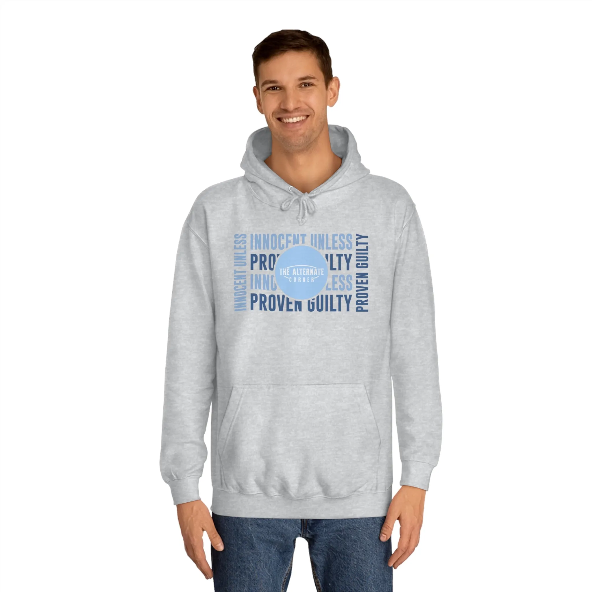 United Kingdom, Ireland and Europe customers Only - Delivery included in Price - Unisex College Hoodie