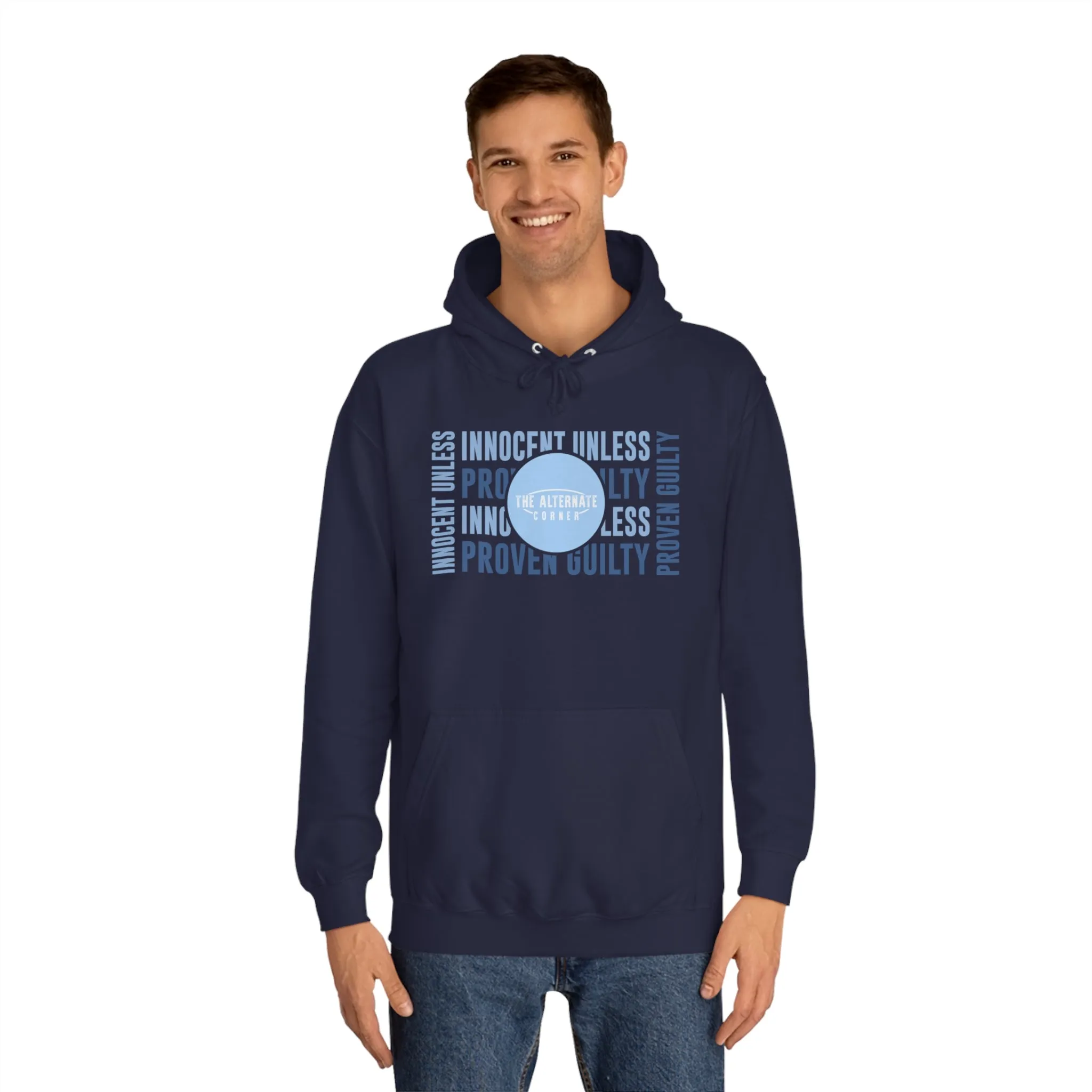 United Kingdom, Ireland and Europe customers Only - Delivery included in Price - Unisex College Hoodie