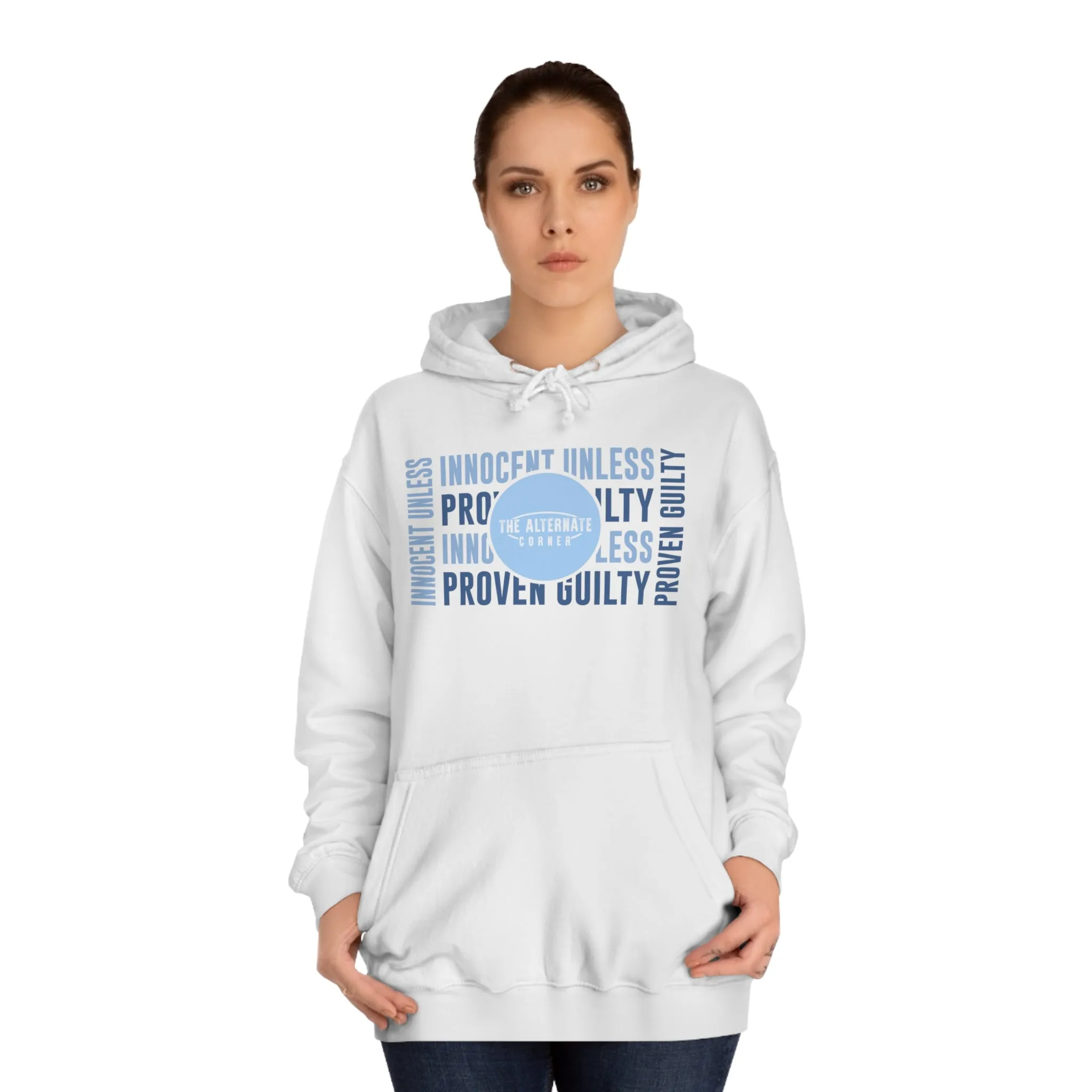 United Kingdom, Ireland and Europe customers Only - Delivery included in Price - Unisex College Hoodie