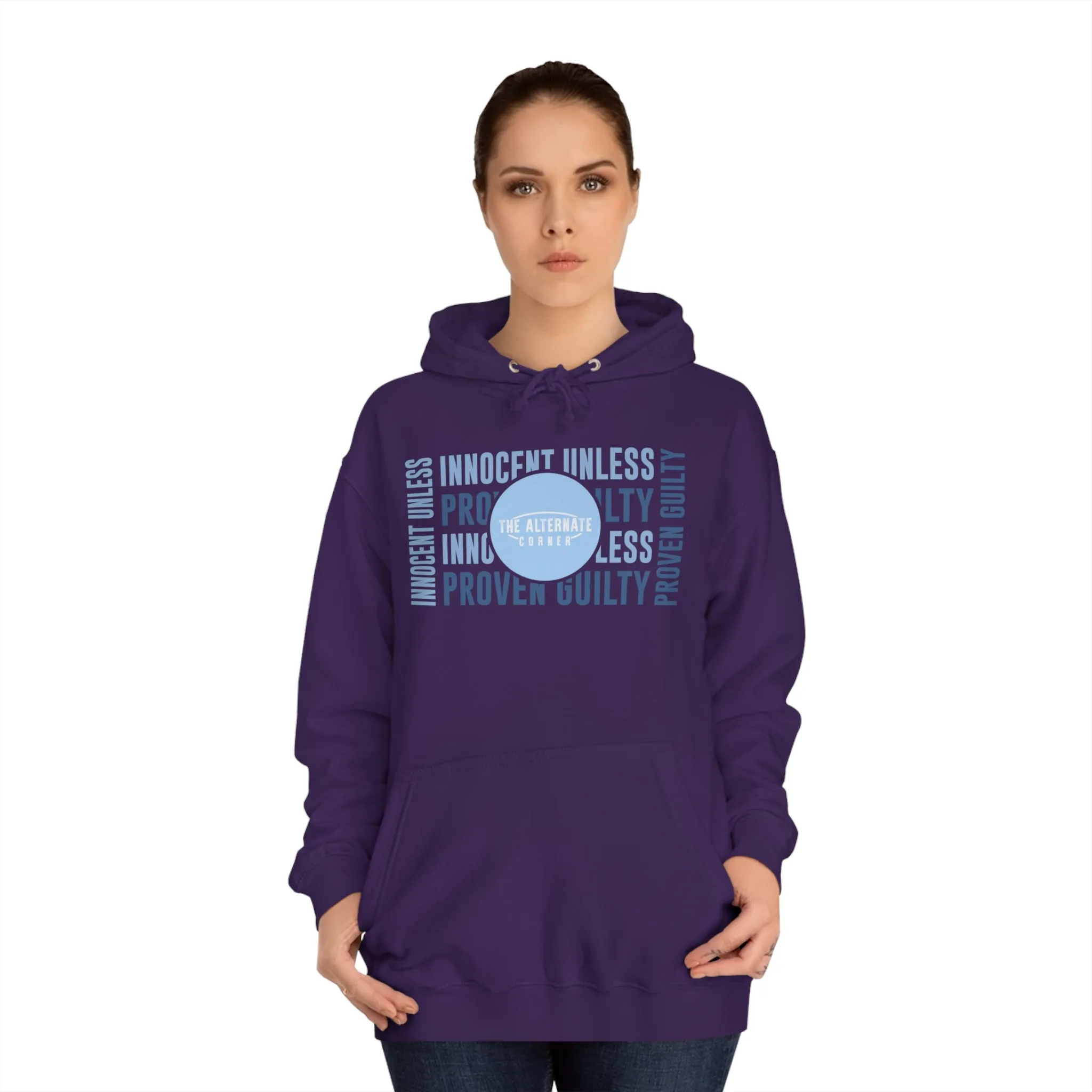 United Kingdom, Ireland and Europe customers Only - Delivery included in Price - Unisex College Hoodie