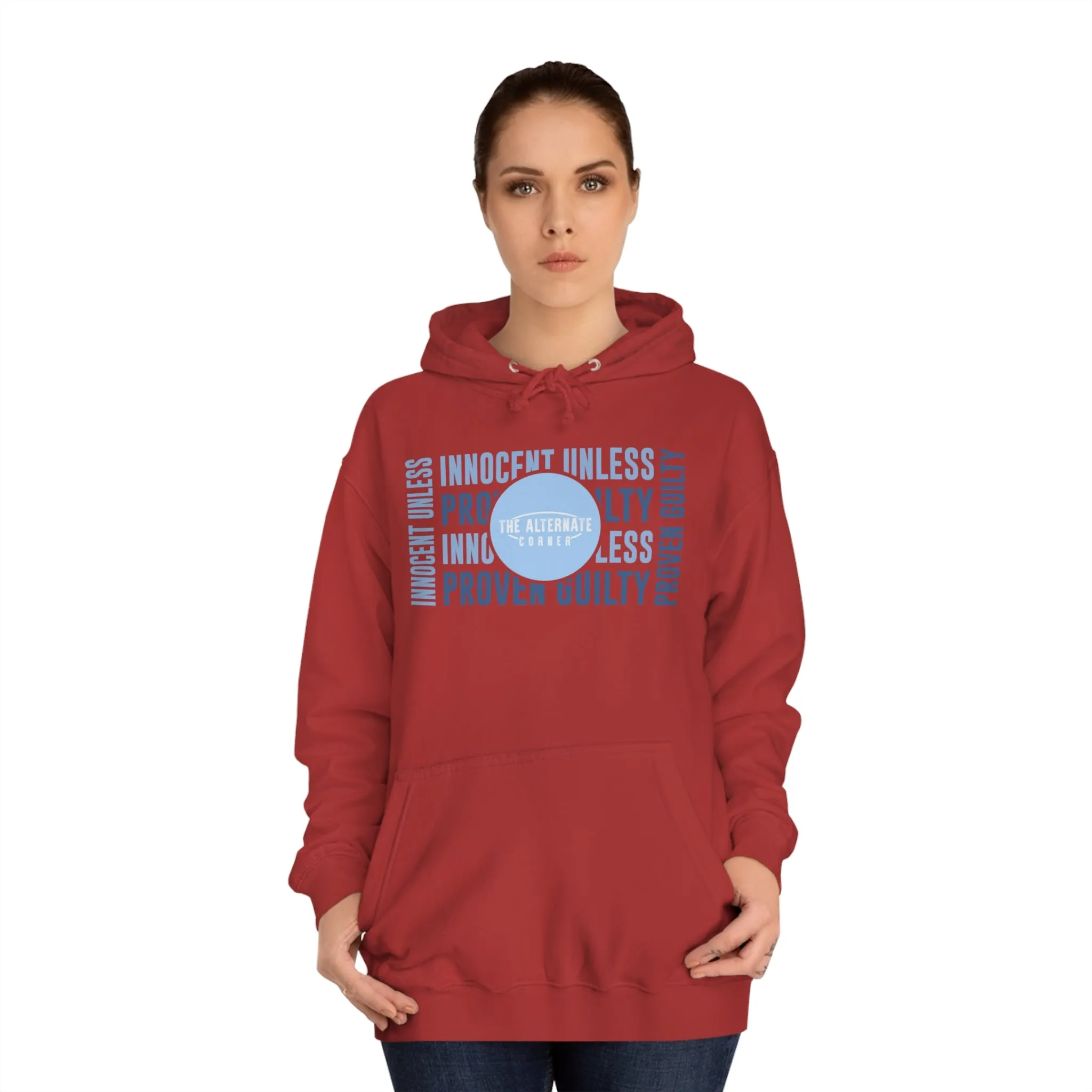 United Kingdom, Ireland and Europe customers Only - Delivery included in Price - Unisex College Hoodie