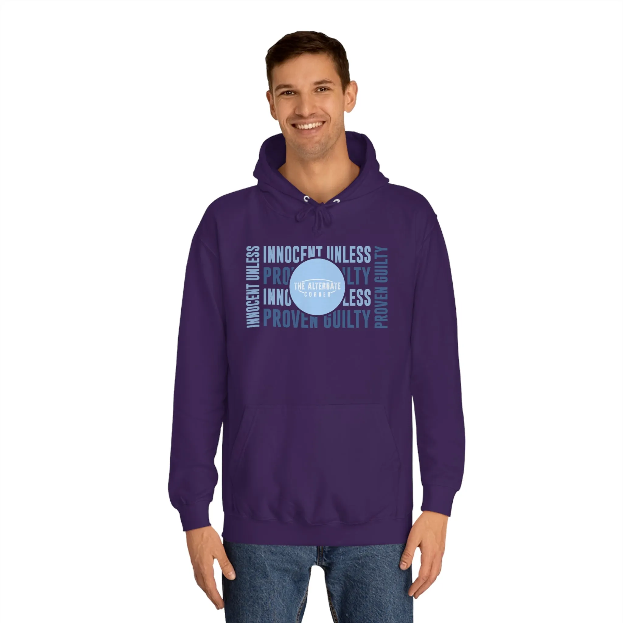 United Kingdom, Ireland and Europe customers Only - Delivery included in Price - Unisex College Hoodie