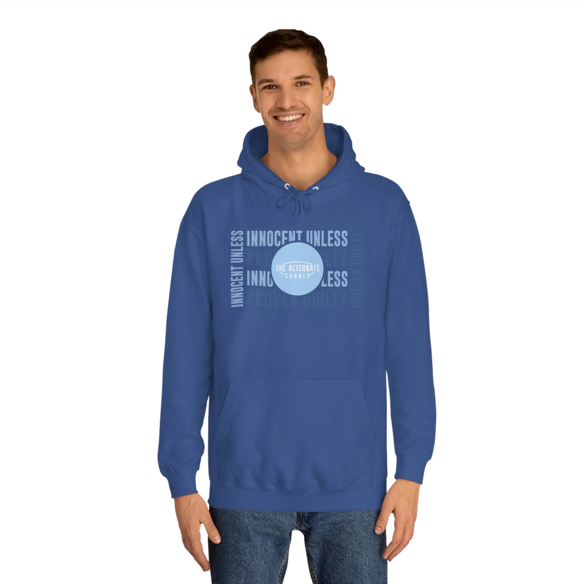 United Kingdom, Ireland and Europe customers Only - Delivery included in Price - Unisex College Hoodie