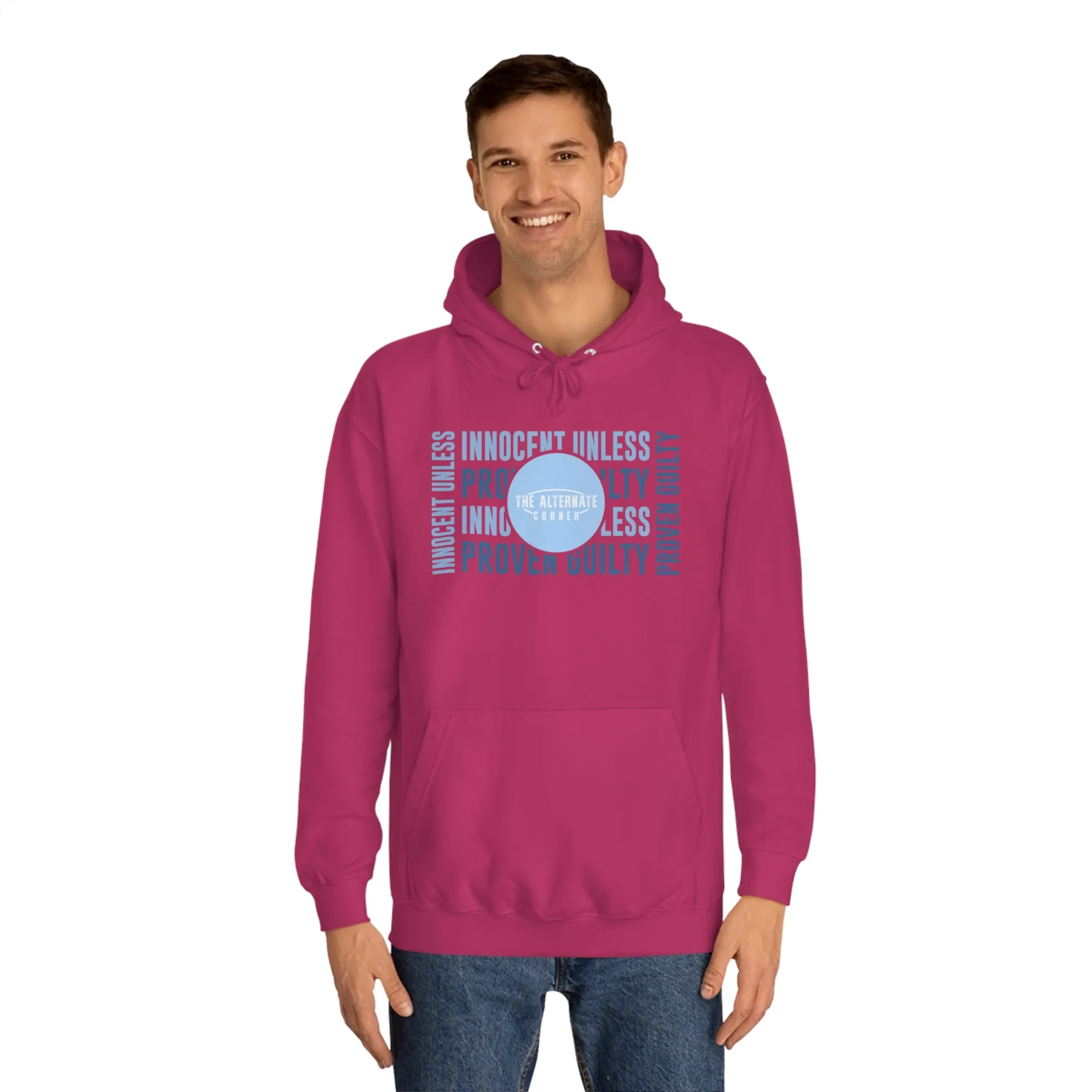 United Kingdom, Ireland and Europe customers Only - Delivery included in Price - Unisex College Hoodie