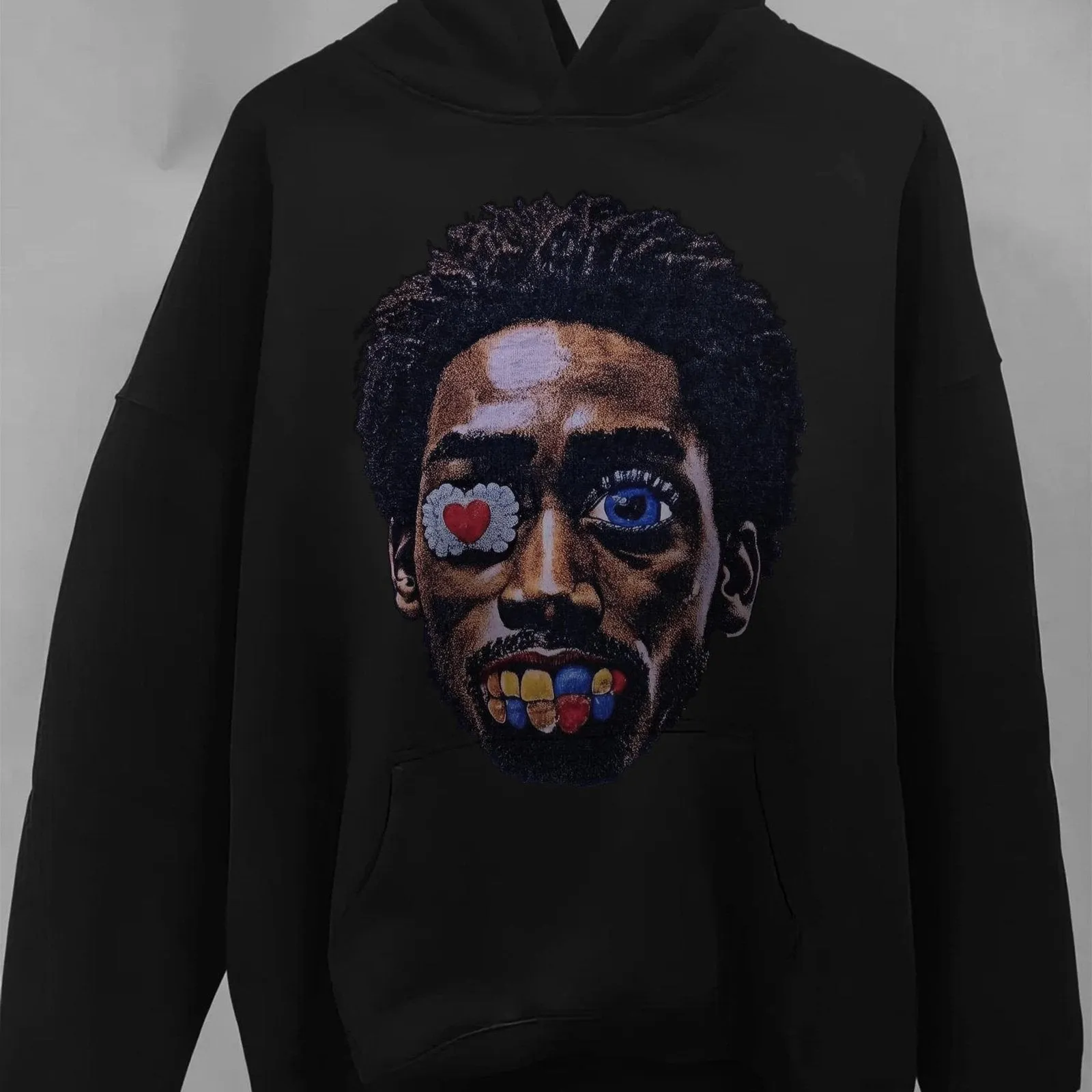 Visionary Vibes Oversized Fleece Hoodie