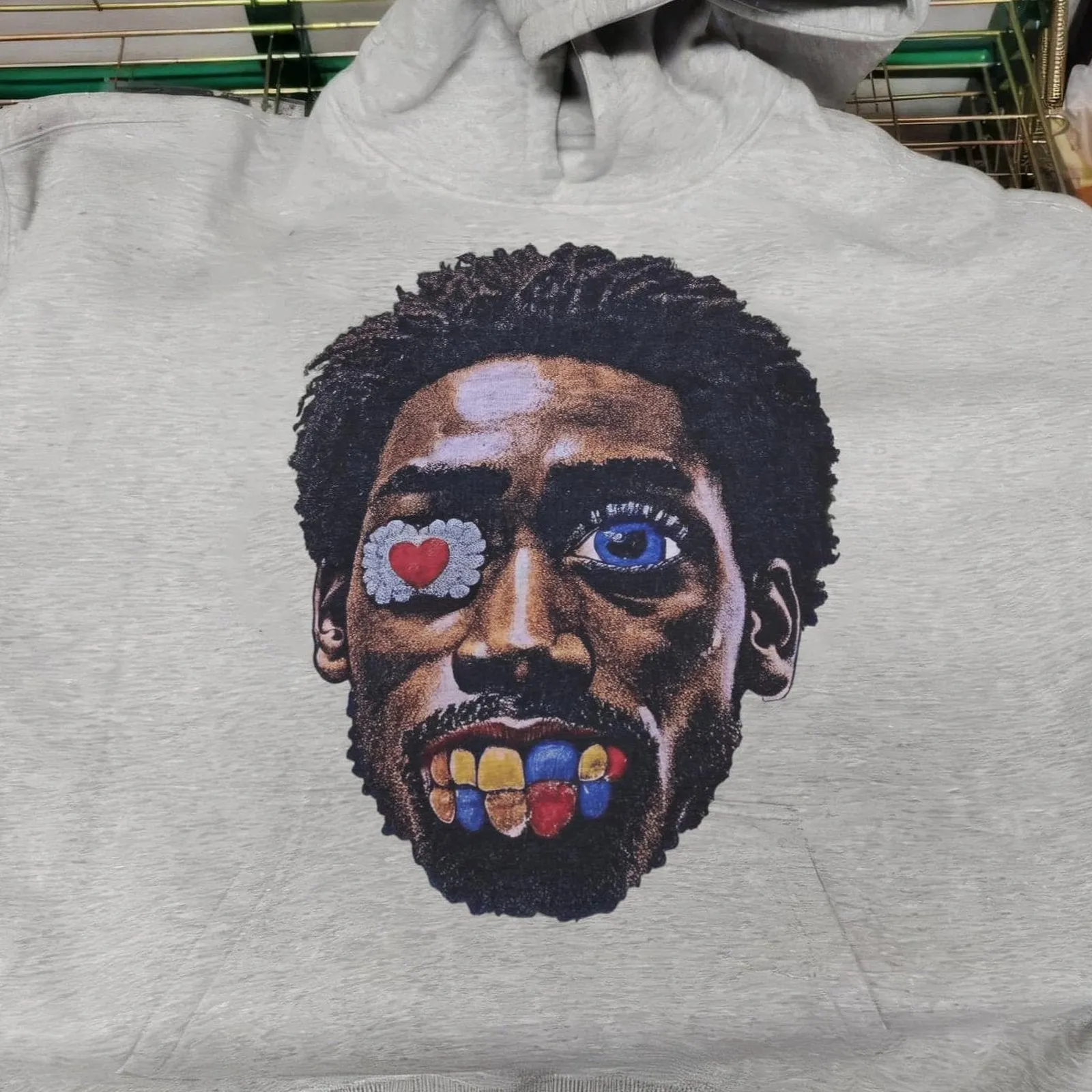 Visionary Vibes Oversized Fleece Hoodie