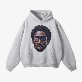 Visionary Vibes Oversized Fleece Hoodie