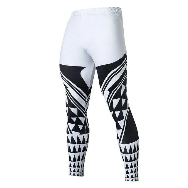 White AQUAMAN Leggings for Men