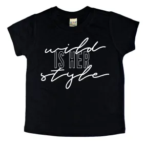 Wild Is Her Style - Girl's T-Shirt