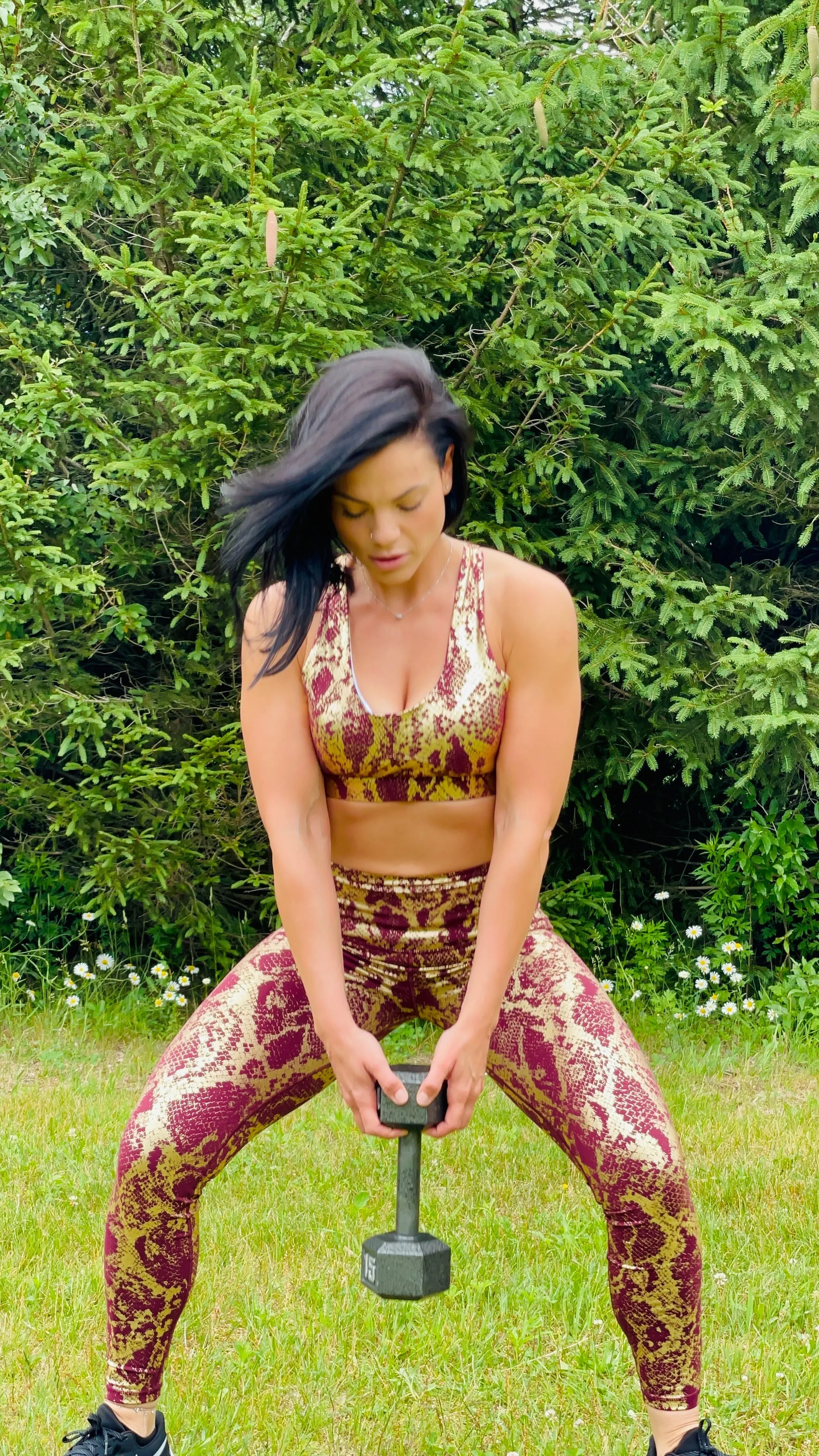 WINE SNAKE SKIN SPORT BRA