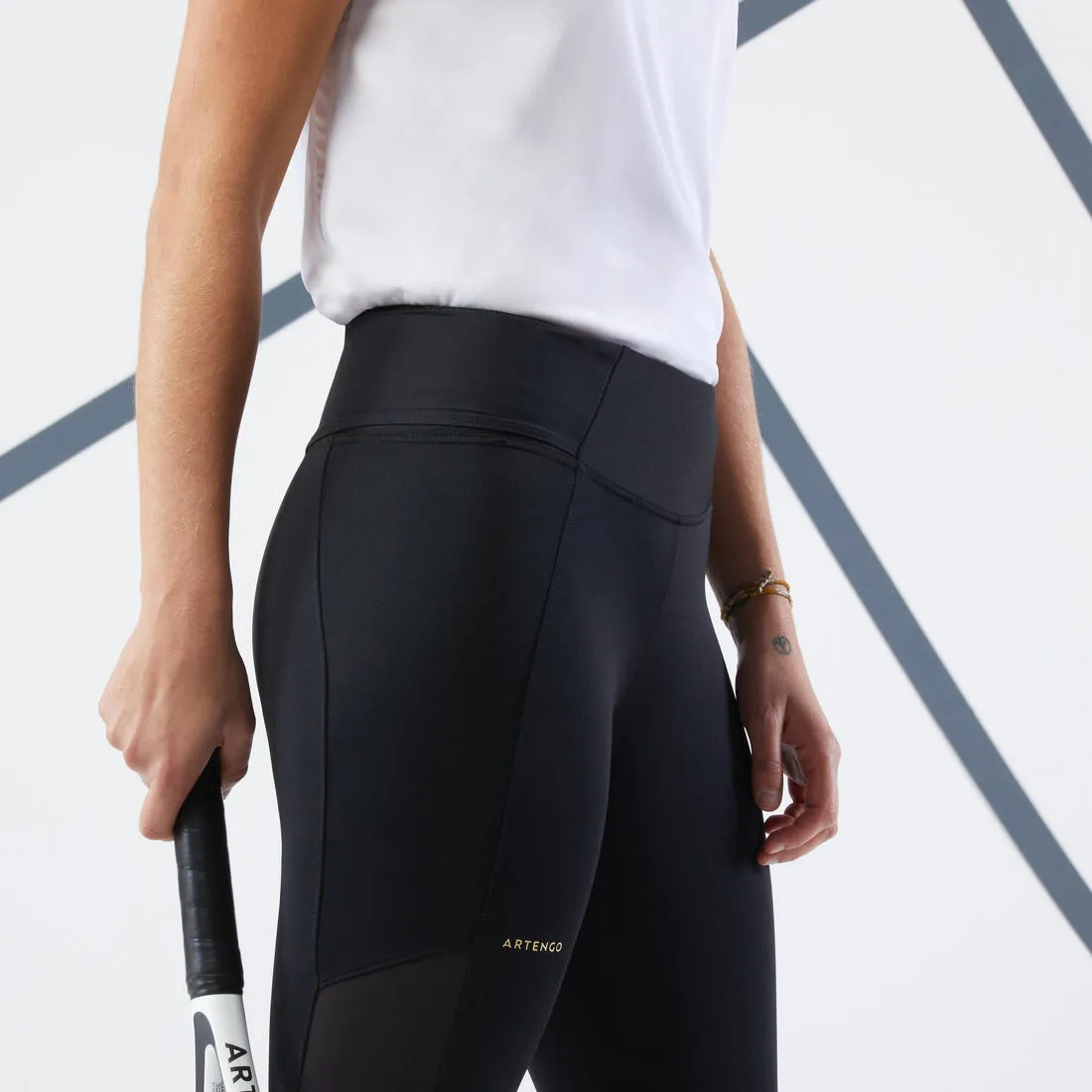 Women's Tennis Quick-Dry Cropped Leggings Hip Ball