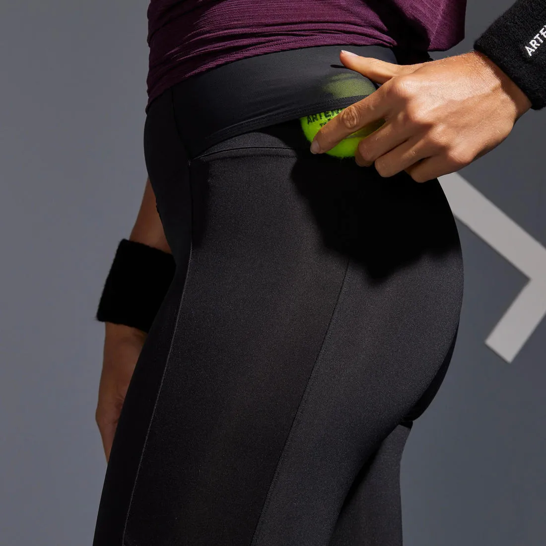 Women's Tennis Quick-Dry Cropped Leggings Hip Ball
