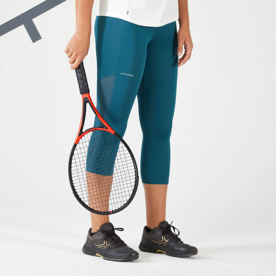 Women's Tennis Quick-Dry Cropped Leggings Hip Ball