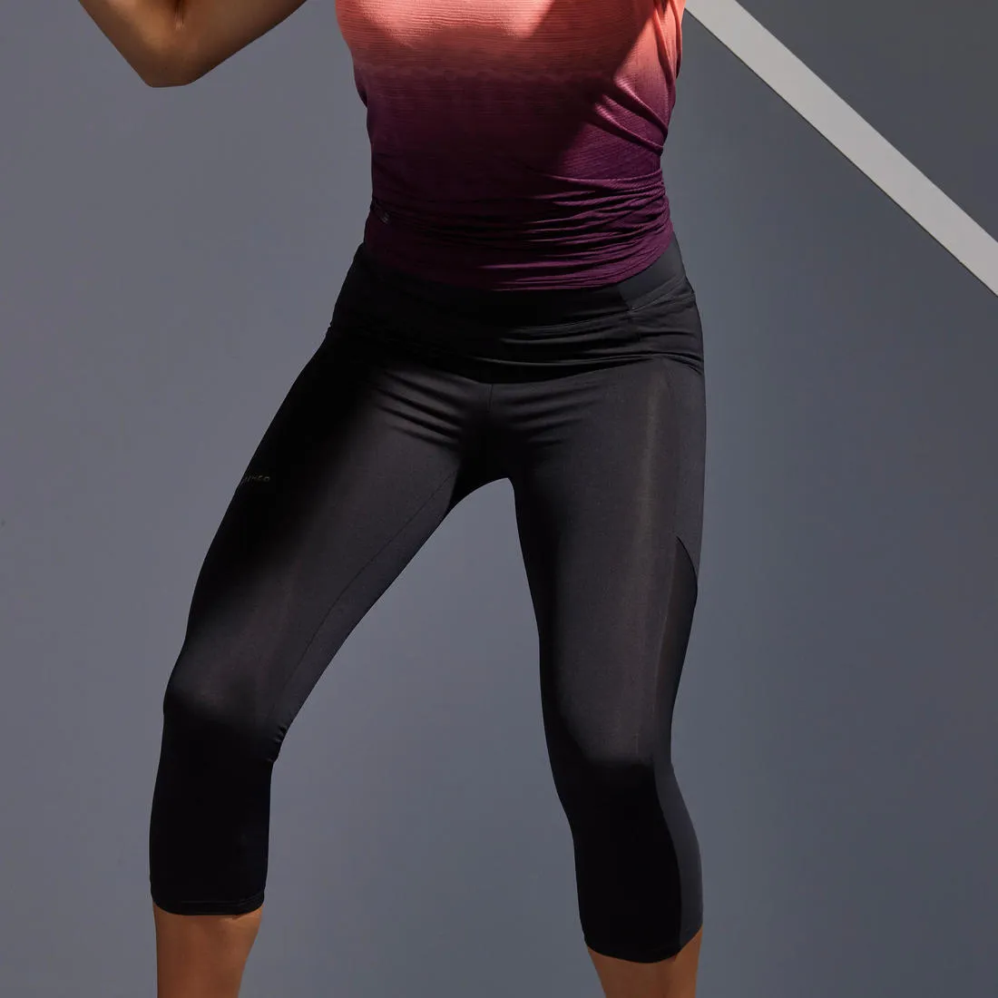 Women's Tennis Quick-Dry Cropped Leggings Hip Ball