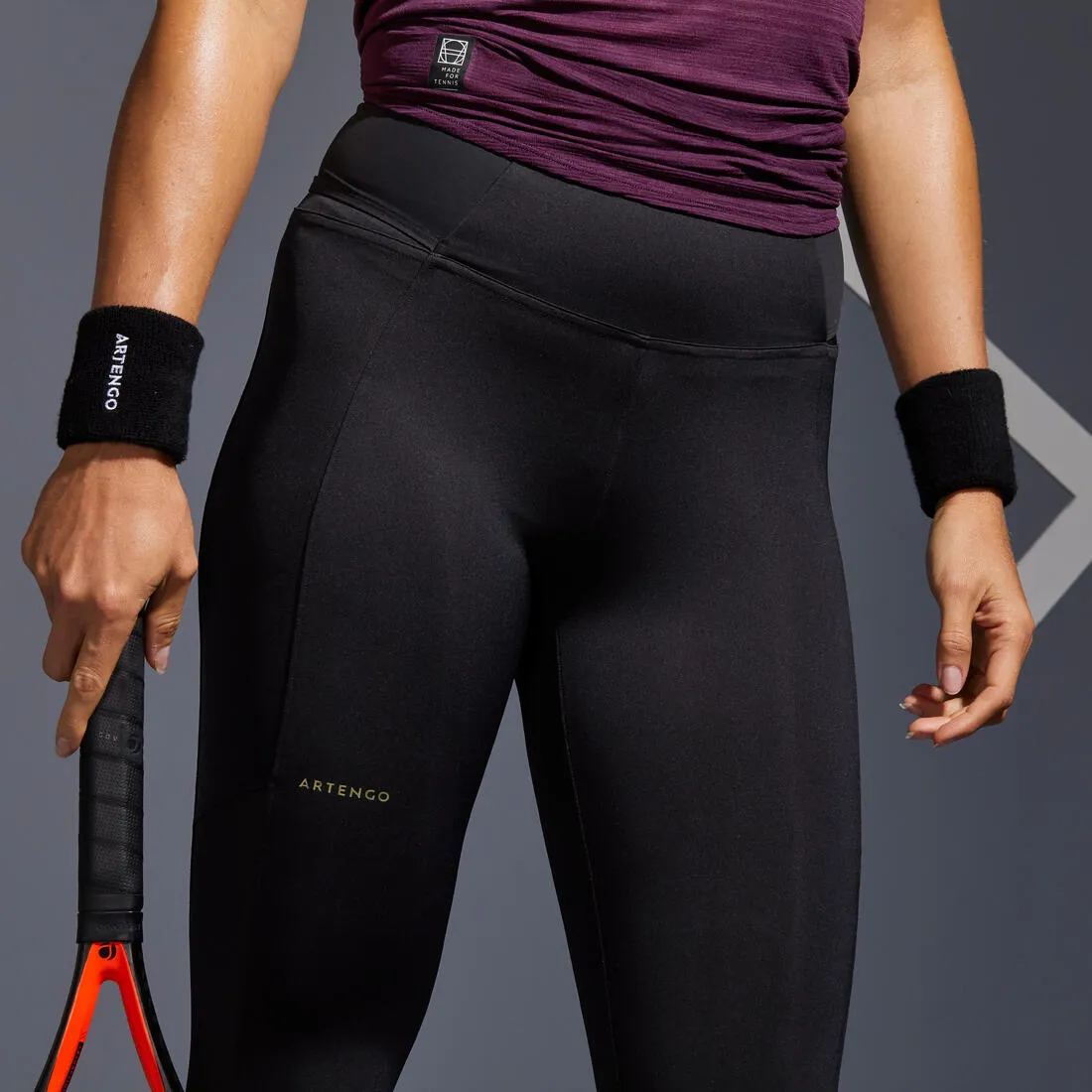 Women's Tennis Quick-Dry Cropped Leggings Hip Ball